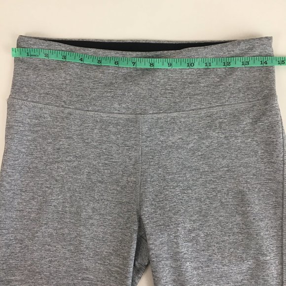 VOGO Athletica Capri Marled Print Leggings Lace Up - Picture 8 of 10